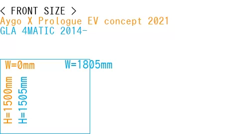 #Aygo X Prologue EV concept 2021 + GLA 4MATIC 2014-